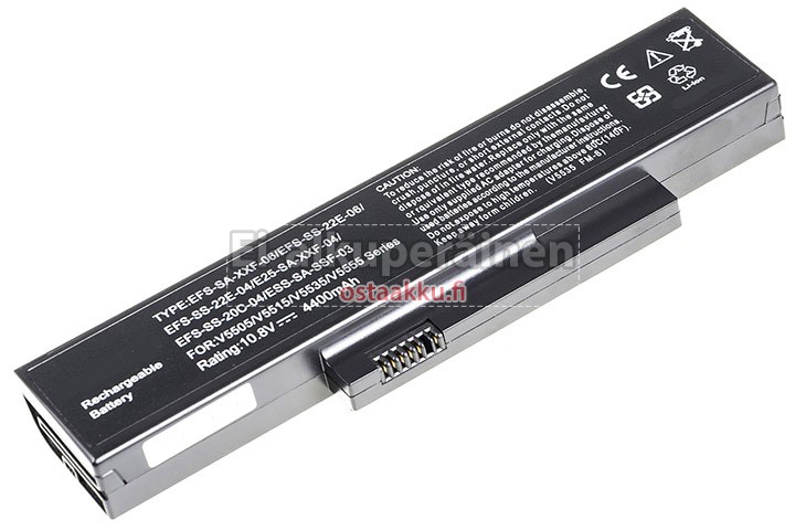 Fujitsu-SMP-EFS-SS-22E-06 vaihtoakuista Fujitsu-SMP-EFS-SS-22E-06 vaihtoakuista